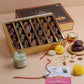 Gourmet Baklava Assorted Stuffed Dates Treat Box 24Pieces | Swadesiicart