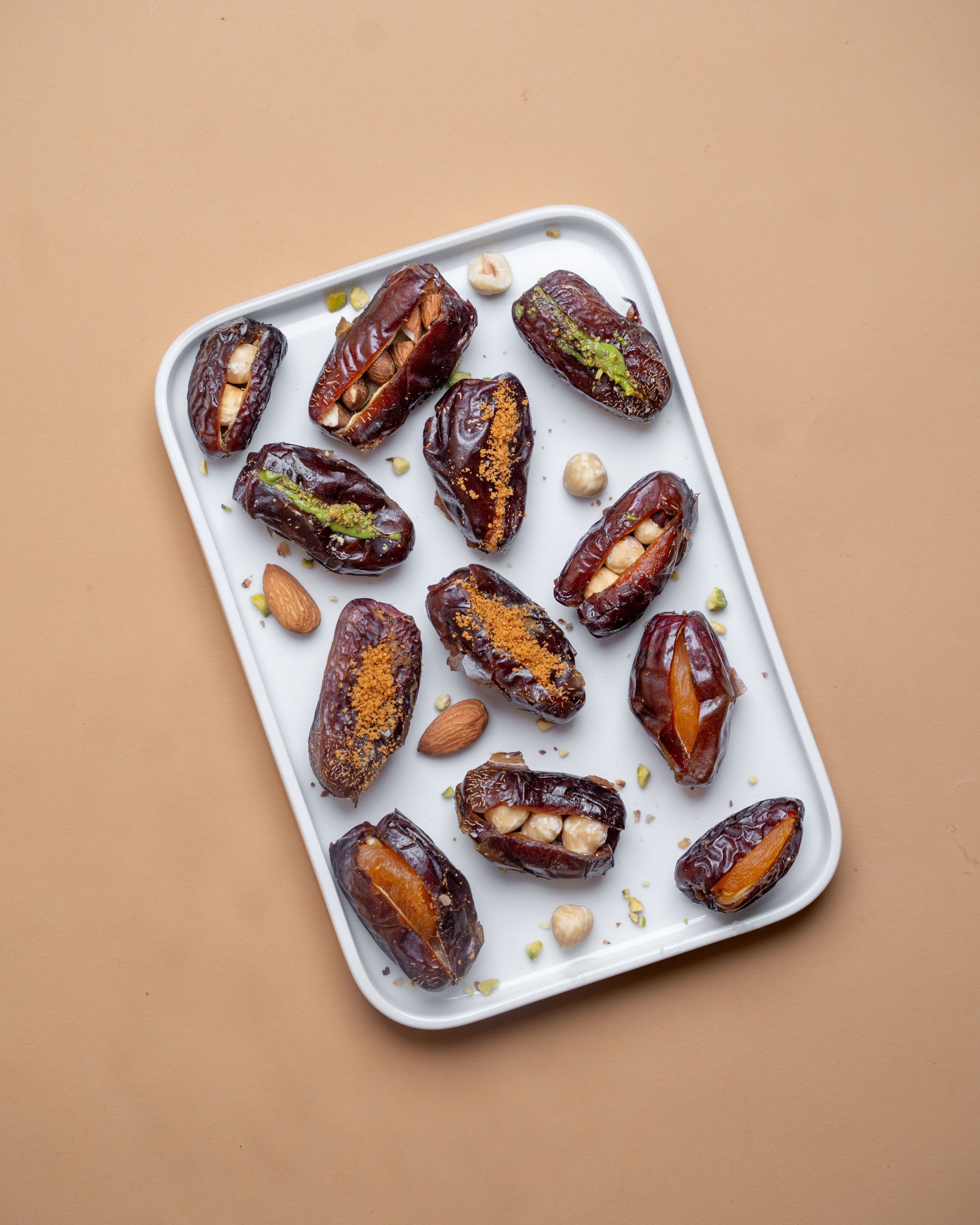 Empress Gourmet Baklava Stuffed Jumbo Medjool Dates | Swadesiicart