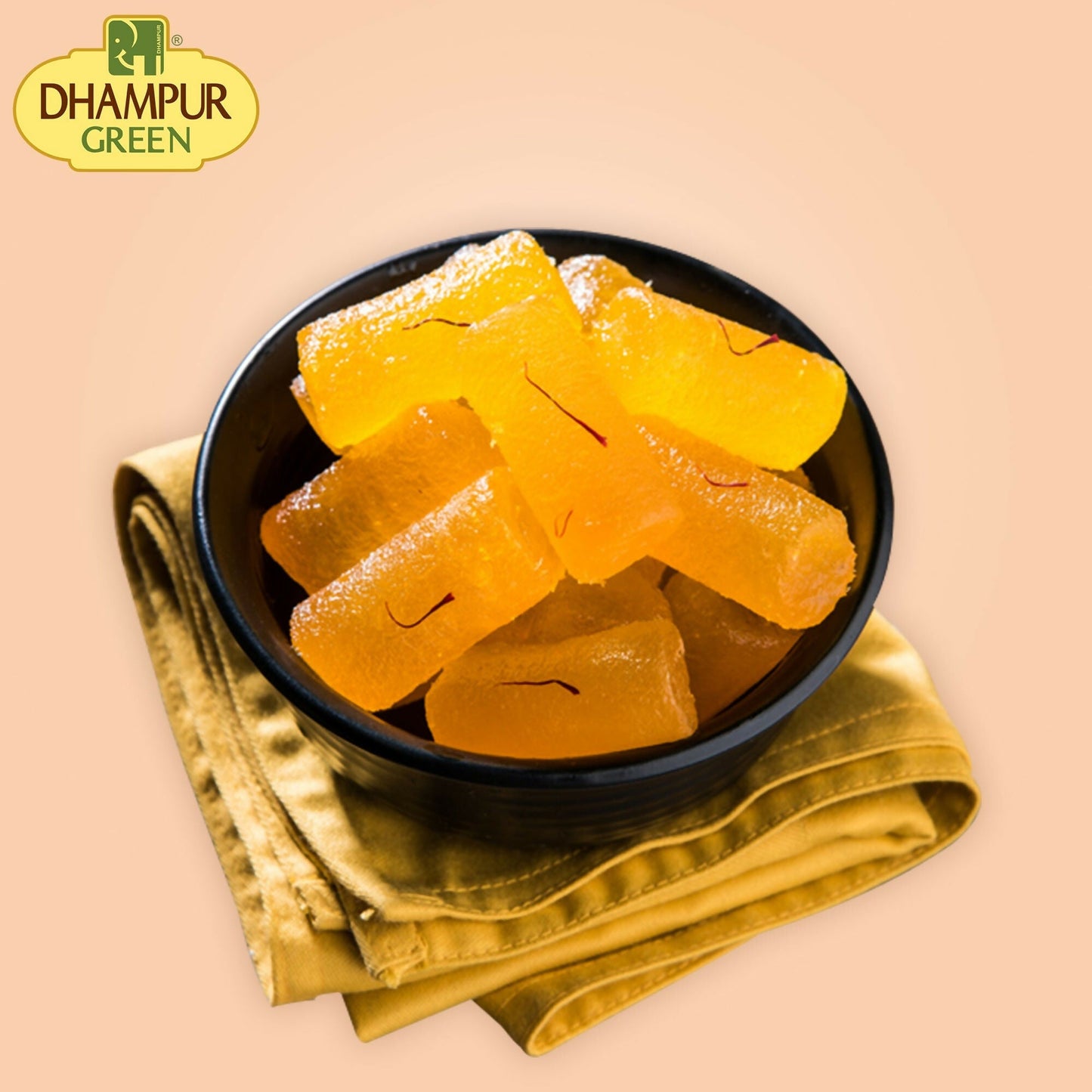 Dhampur Kesar Anguri Petha | Swadesiicart