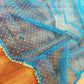 Jyoti Fashion Blue Thread Embroidery Georgette Designer Lehenga Choli with Dupatta | Swadesiicart