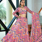 AI Fashion Multi Chinnon Designer Navratri Wear Lehenga Choli Collection