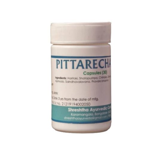 Shreshtha Herbals Pittarechaka Capsules - Shreshtha Herbals