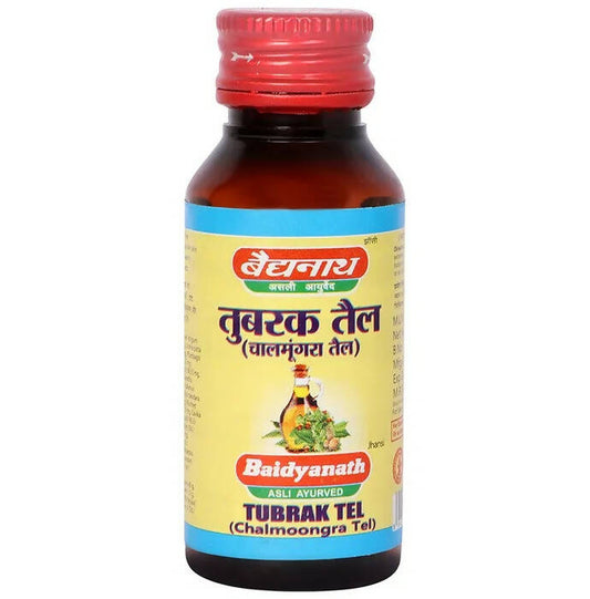 Baidyanath Jhansi Tubrak Tel (Chalmoongra Tel) - Ayurvedant Pvt. Ltd.