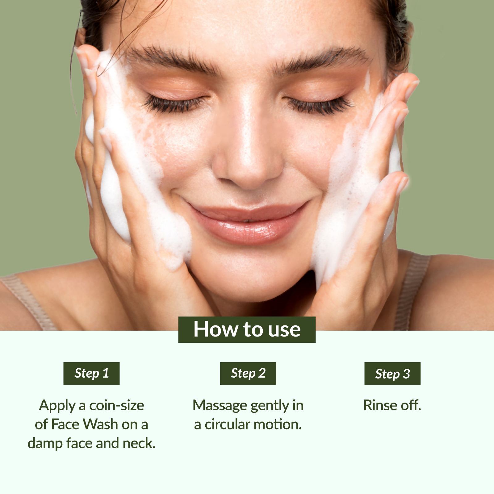 Lotus Botanicals Natural Baking Soda Deep Cleansing Face Wash - Limited Time Offer - Swadesiicart