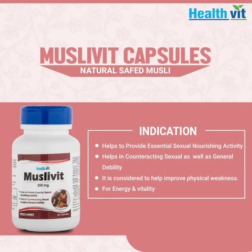 Healthvit Muslivit Capsules - Swadesiicart