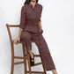 Jompers Women Brown Solid Jumpsuit - Swadesiicart