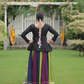 Lorenvalley Fashion Multicolor Rayon with Attractive Gota-Patti Lace Lehenga Choli | Swadesiicart