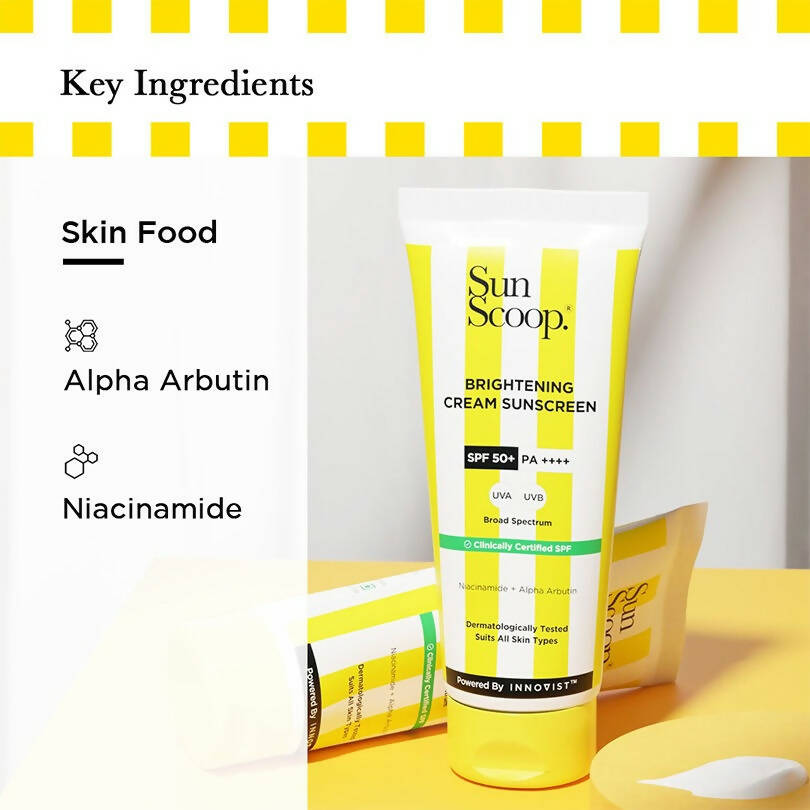 Sun Scoop Daily SPF 50 Sunscreen Cream - Swadesiicart