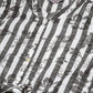 Jompers Women Off-White & Grey Striped Mandarin Collar Basic Jumpsuit - Swadesiicart
