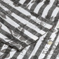 Jompers Women Off-White & Grey Striped Mandarin Collar Basic Jumpsuit - Swadesiicart