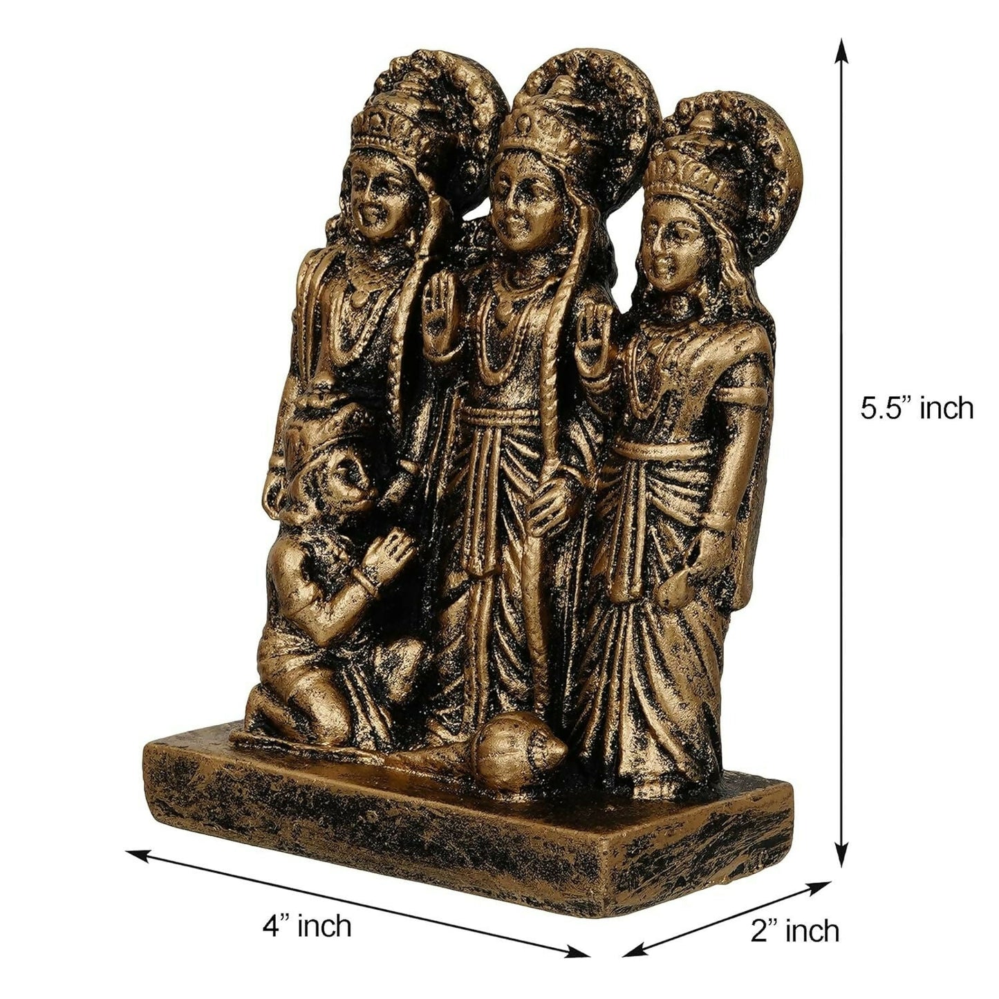 Webelkart Premium Polyresin Ram Darbar Idol - Swadesiicart