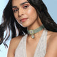 Green Kundan Choker - Ruby Raang | Swadesiicart