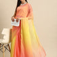 Ahalyaa Women's Traditional Semi Stitch Saree - Yellow | Swadesiicart