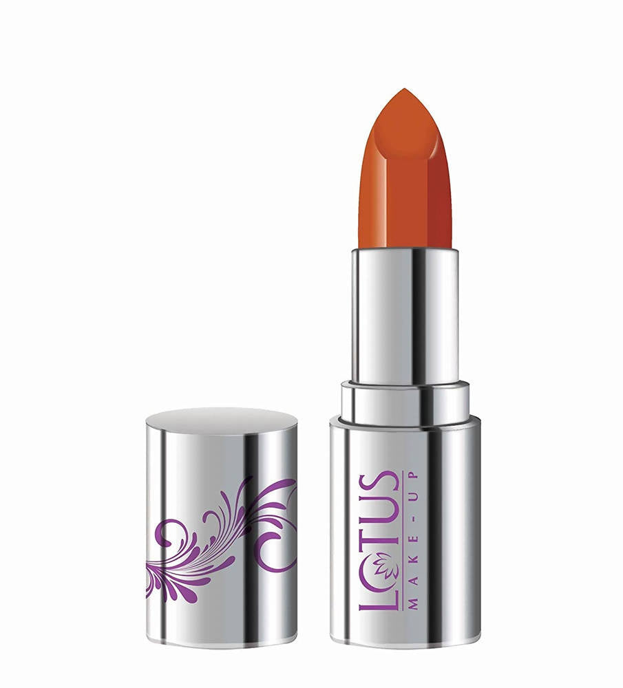 Lotus Makeup Ecostay Butter Matte Lip Color Bold Terracotta, Orange (4 Gm) - Swadesiicart