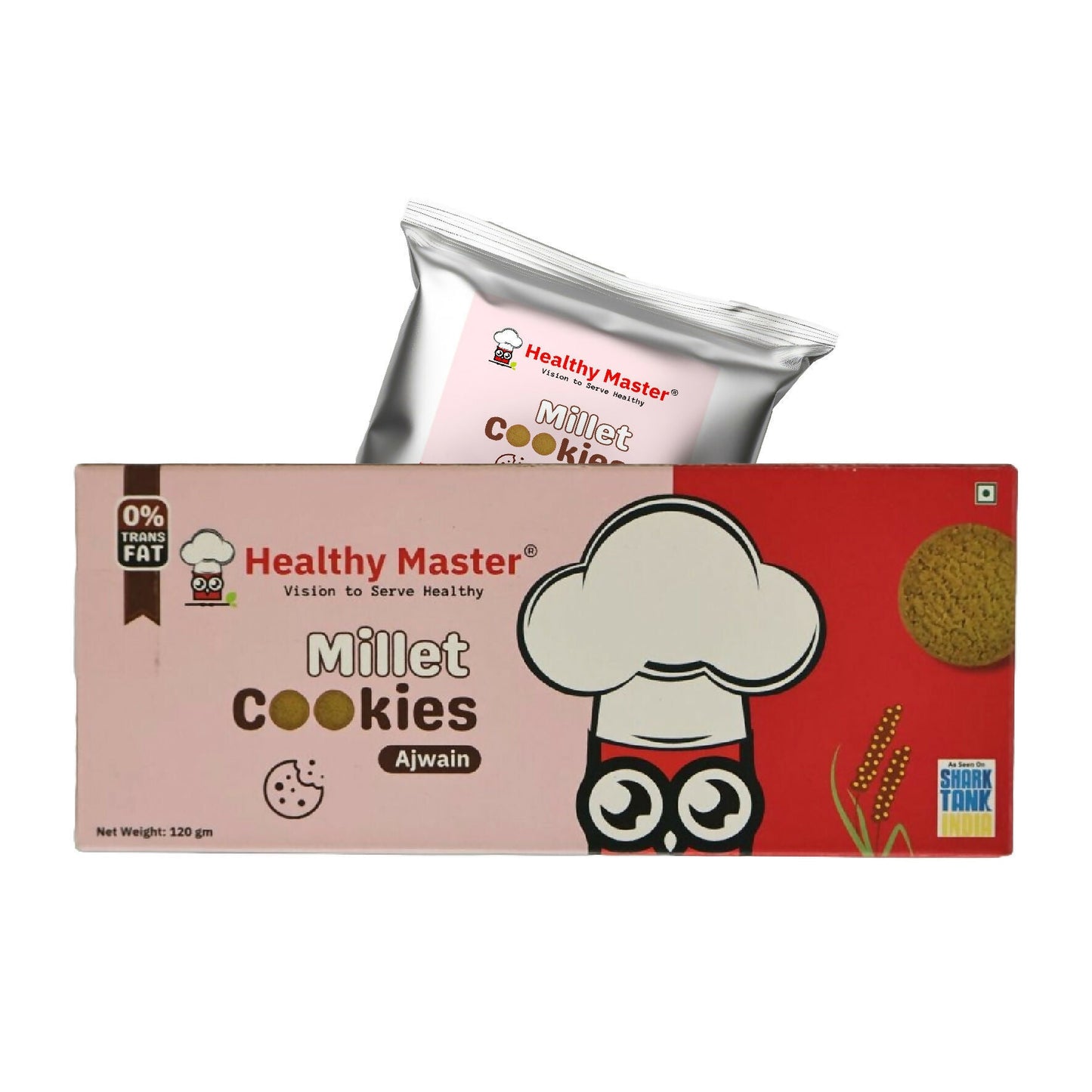 Healthy Master Crunchy Millet Cookies Combo | Swadesiicart