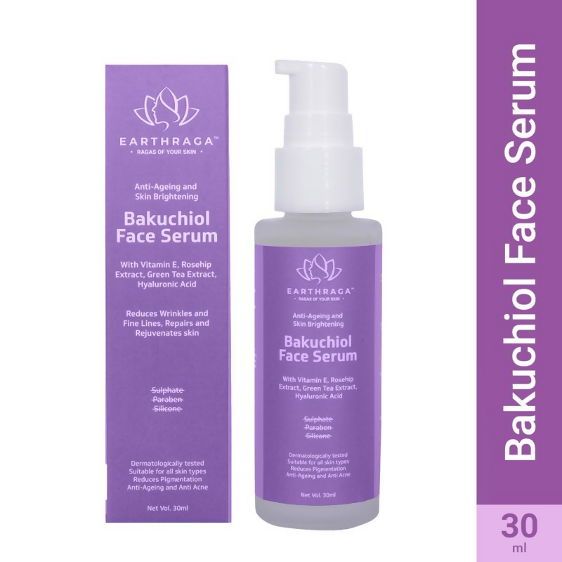 Earthraga Bakuchiol Face Serum | Swadesiicart