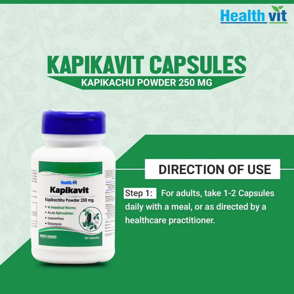Healthvit Kapikavit Capsules - Swadesiicart