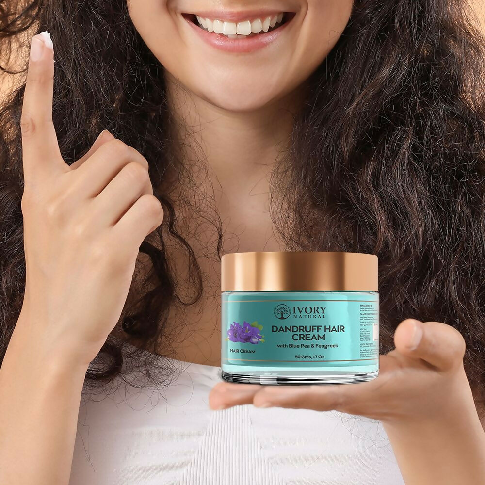 Ivory Natural Dandruff Hair Cream For Dandruff, And Nourishing Dry Scalp | Swadesiicart