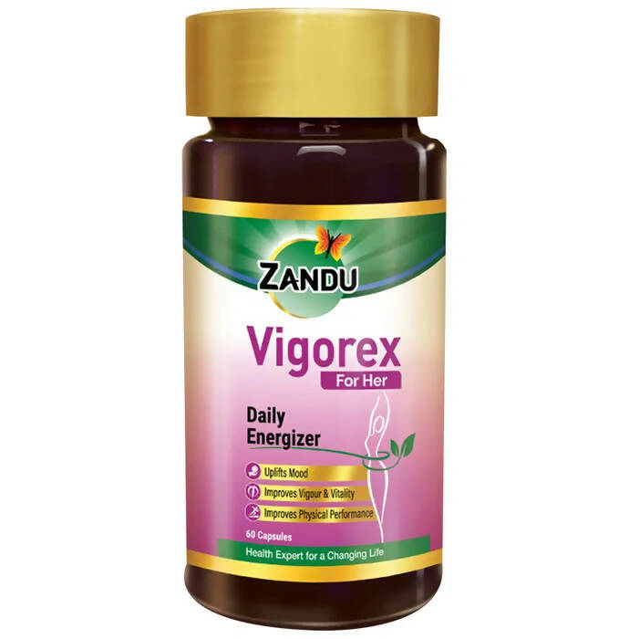 Zandu Vigorex For Her Capsules | Swadesiicart