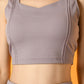 Myshka Women's Lavender Solid Top With Trousers - Swadesiicart