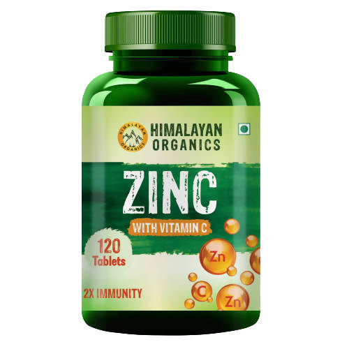 Himalayan Organics Zinc With Vitamin C Tablets | Swadesiicart