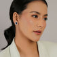 stone stud (Blue) - Ruby Raang - Swadesiicart