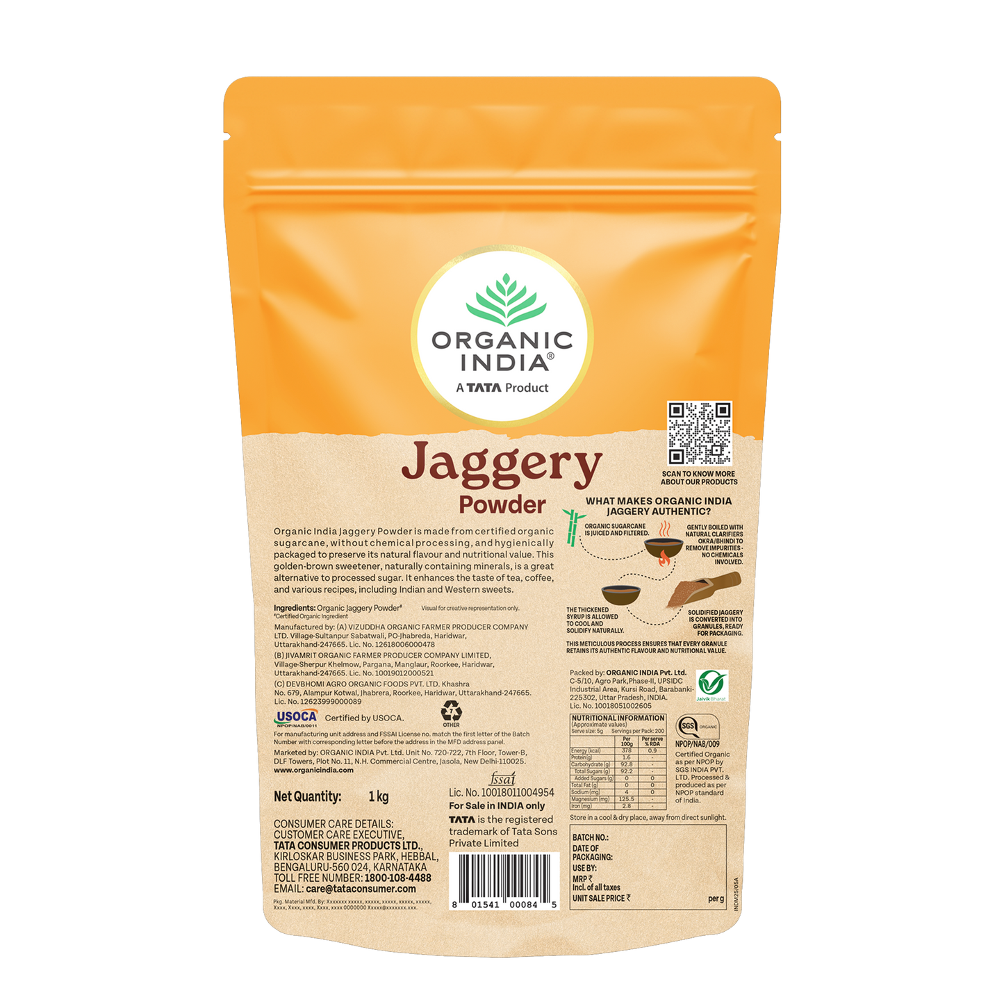 Organic Jaggery Powder
