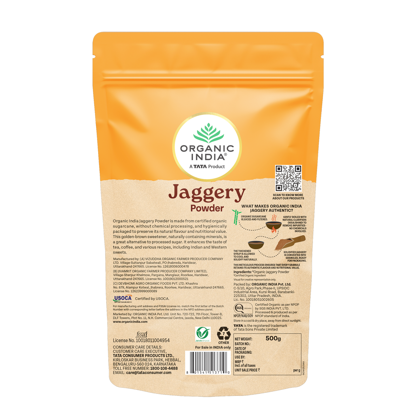 Organic Jaggery Powder