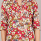 Jaitra Apparels Women Printed Rayon Straight Kurta (Multicolor) - Swadesiicart