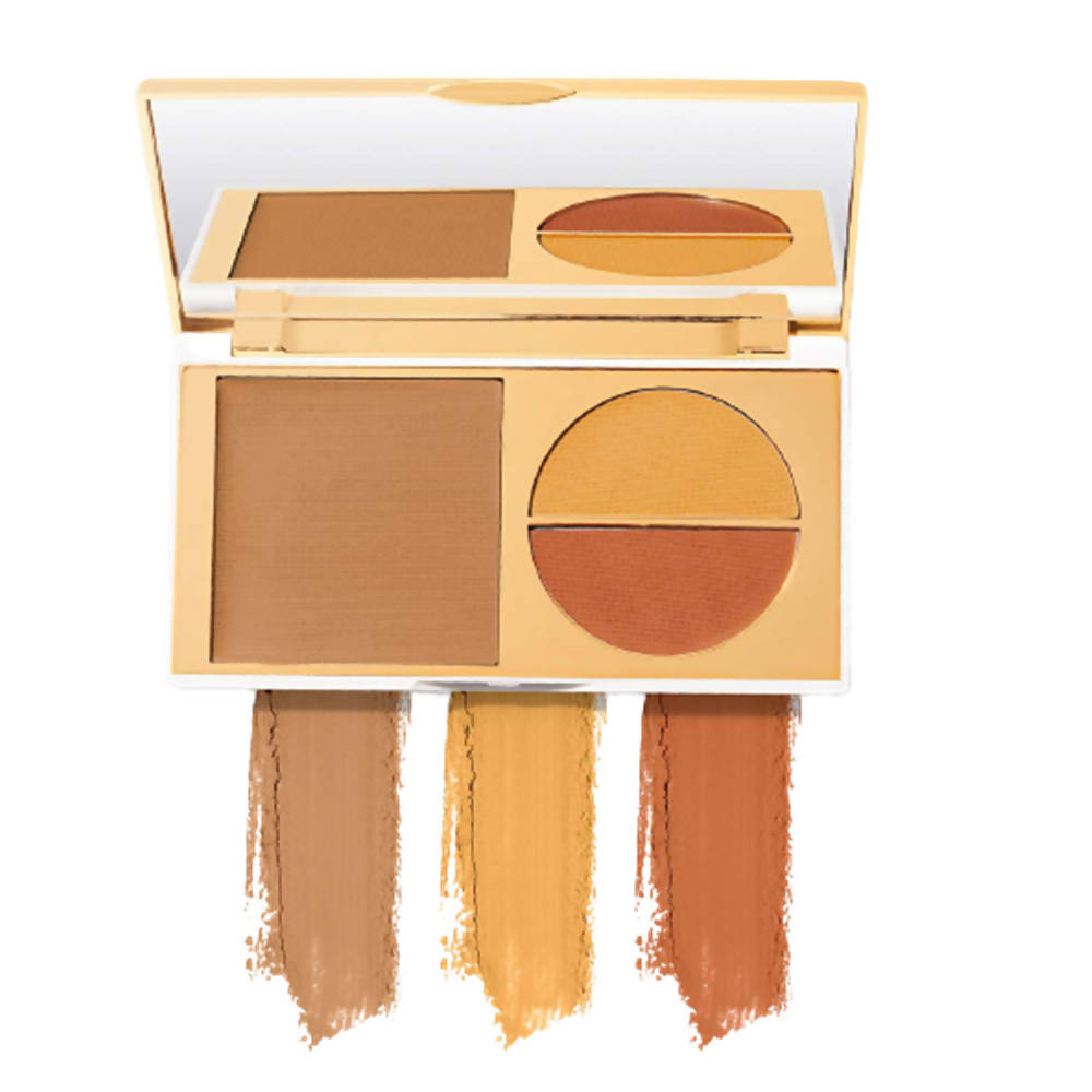 MYGLAMM Total Makeover FF Cream Foundation - Pallete (Hazelnut) - Swadesiicart