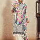 Muslin Cotton Digital Print & Embroidered Off White Salwar Suit - Emponline | Swadesiicart