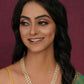 Layered Pearl Neckpiece (Gold) - Ruby Raang | Swadesiicart