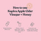 Kapiva Ayurveda Apple Cider Vinegar + Honey | Swadesiicart