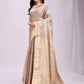 Shree Shyam Fashion Organza Peach Saree