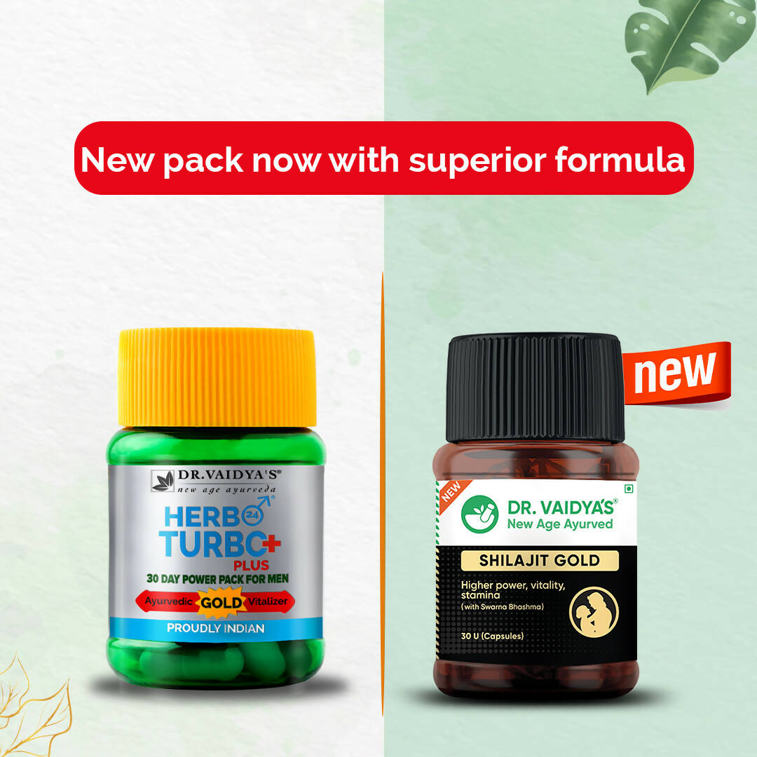 Dr. Vaidya's SJ Gold Capsules | Swadesiicart
