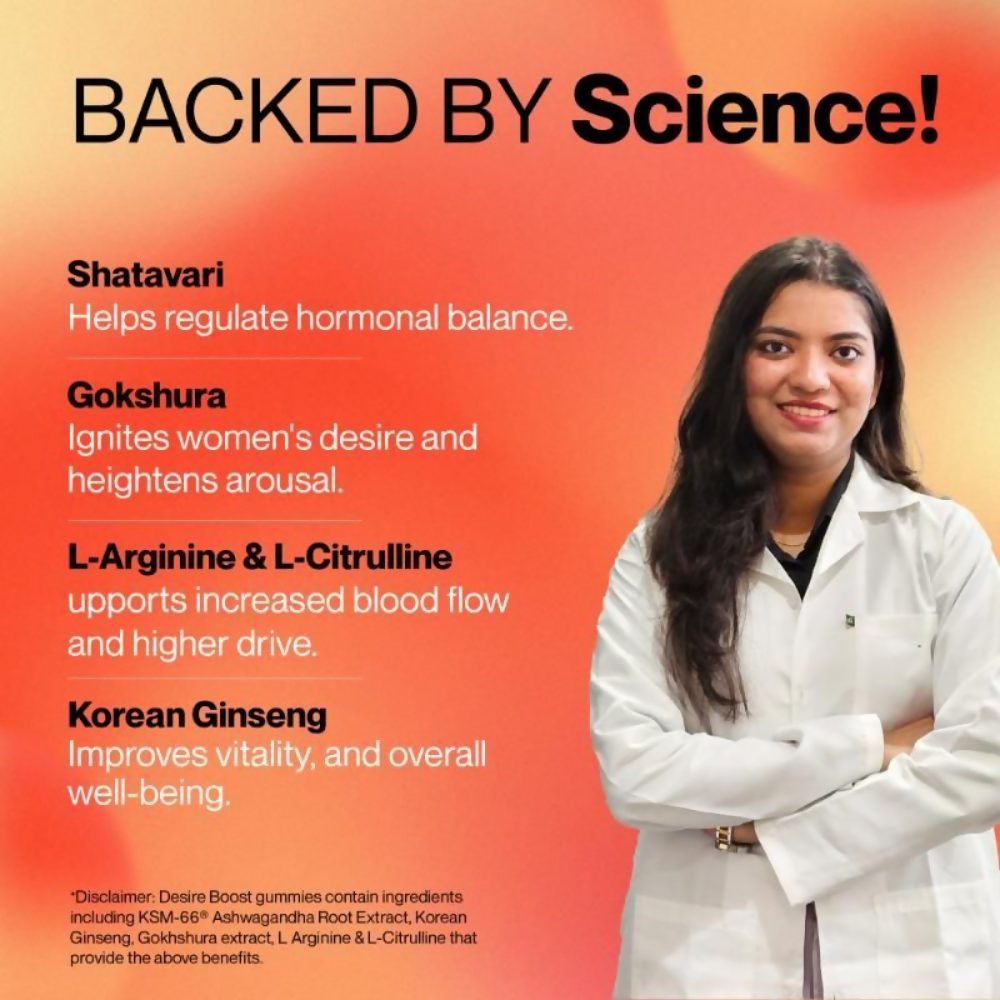Setu Desire Boost Gummies For Women | Swadesiicart