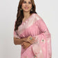 Shree Shyam Fashion Linen Cotton Light Pink Saree