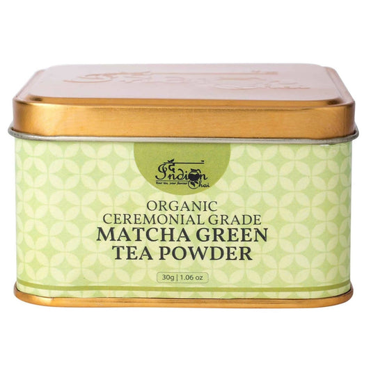 The Indian Chai Organic Ceremonial Grade Matcha Green Tea Powder | Swadesiicart