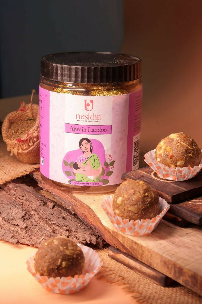 Nuskha Ajwain Laddoo (Post-Pregnancy) | Swadesiicart