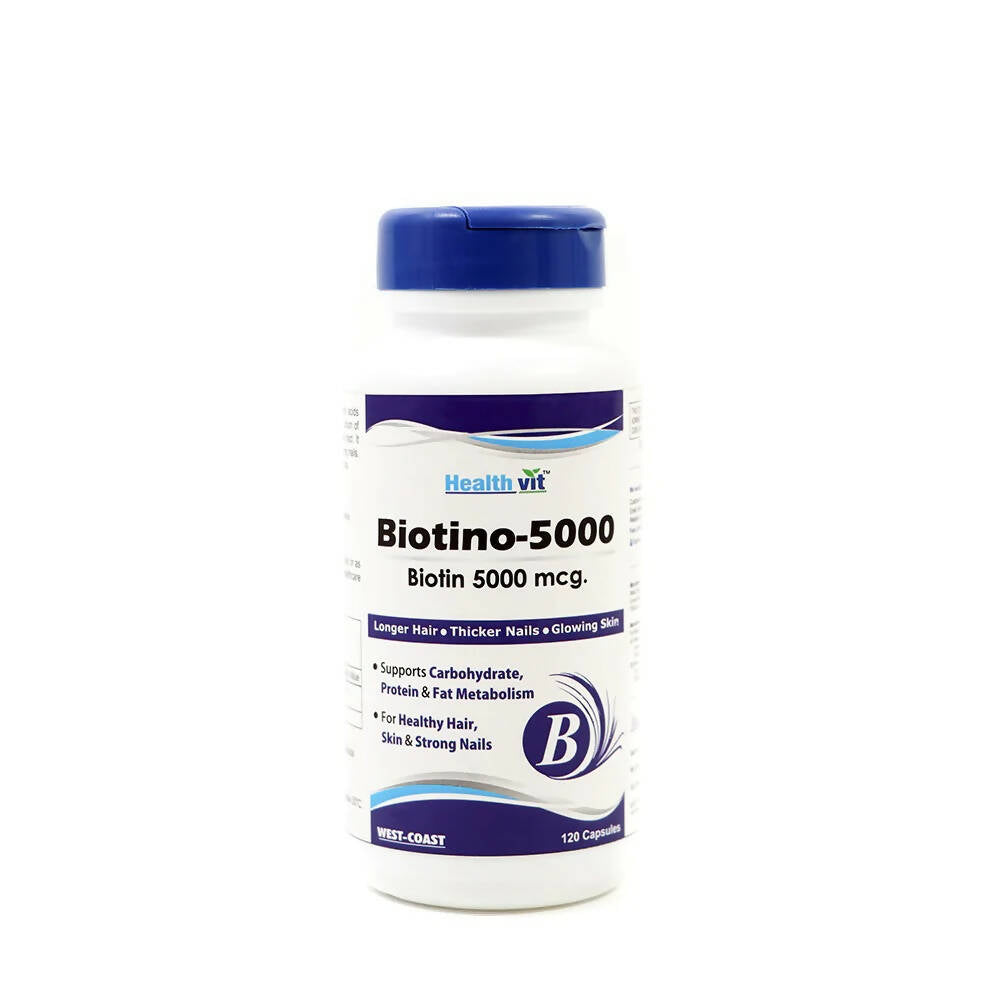 Healthvit Biotino-5000 Capsules | Swadesiicart