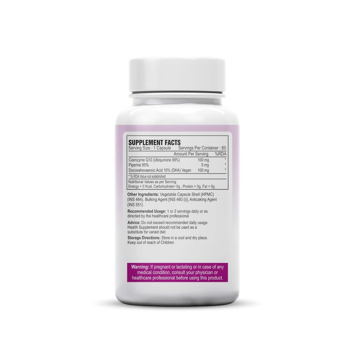 Alpspure Nutra Coenzyme Q10 Capsules | Swadesiicart