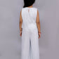 Lil Drama Glam Up Girls White Party Top and Pant Set | Swadesiicart