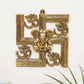 KridayKraft Ganesha Metal Statue Ganpati Wall Hanging Sculpture - Swadesiicart