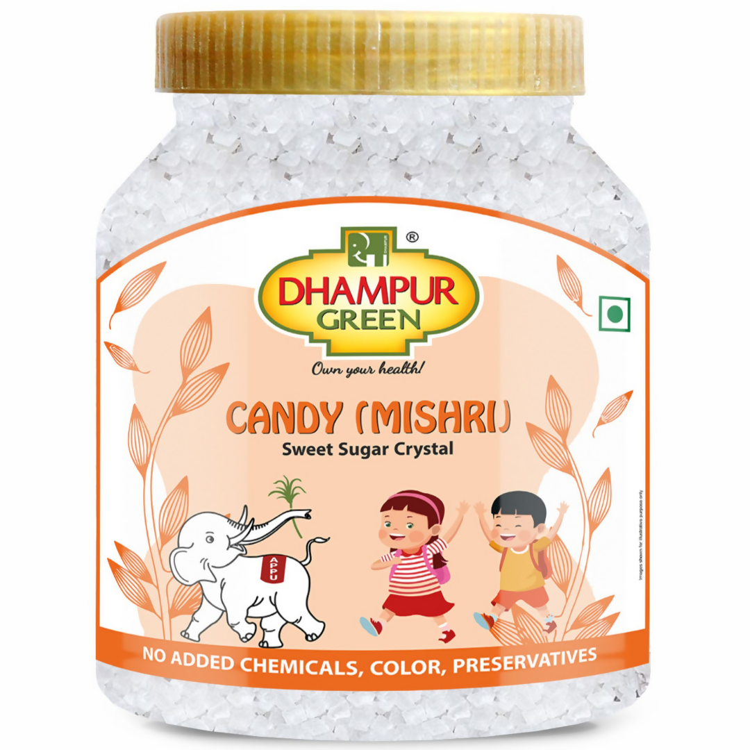 Dhampur Green Candy Sugar (Mishri) | Swadesiicart