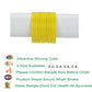 Afast Shining Yellow Glass Party, Wedding, Daily Use Bangle Set, Pack Of 12 - Swadesiicart