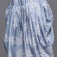 Ahalyaa Women's Traditional Wear Co-ods - Grey | Swadesiicart