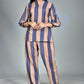 Morchari Digital Print Semi Muslin Co-Ord Set Top & Trouser-Multicolor - Swadesiicart