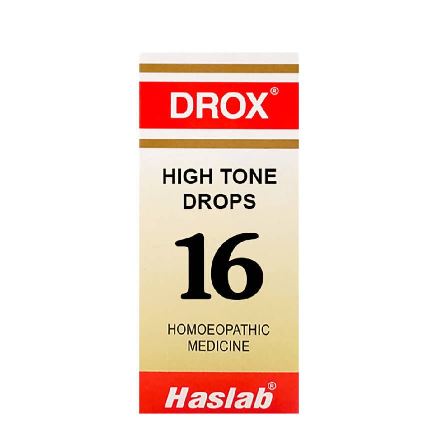 Haslab Homeopathy Drox 16 High Tone Drops | Swadesiicart