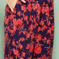 Ahalyaa Womens Kurta Set - Navy Blue | Swadesiicart