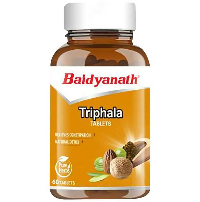 Baidyanath Kolkata Triphala Tablets | Classical Ayurvedic Digestive & Detox Supplement